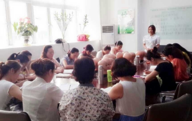 2016年4月29日學員培訓現場